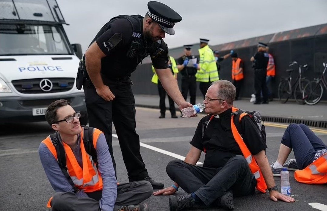 Everything that’s wrong with modern policing, in one photo

The police force has become a picnic service for the mollycoddled