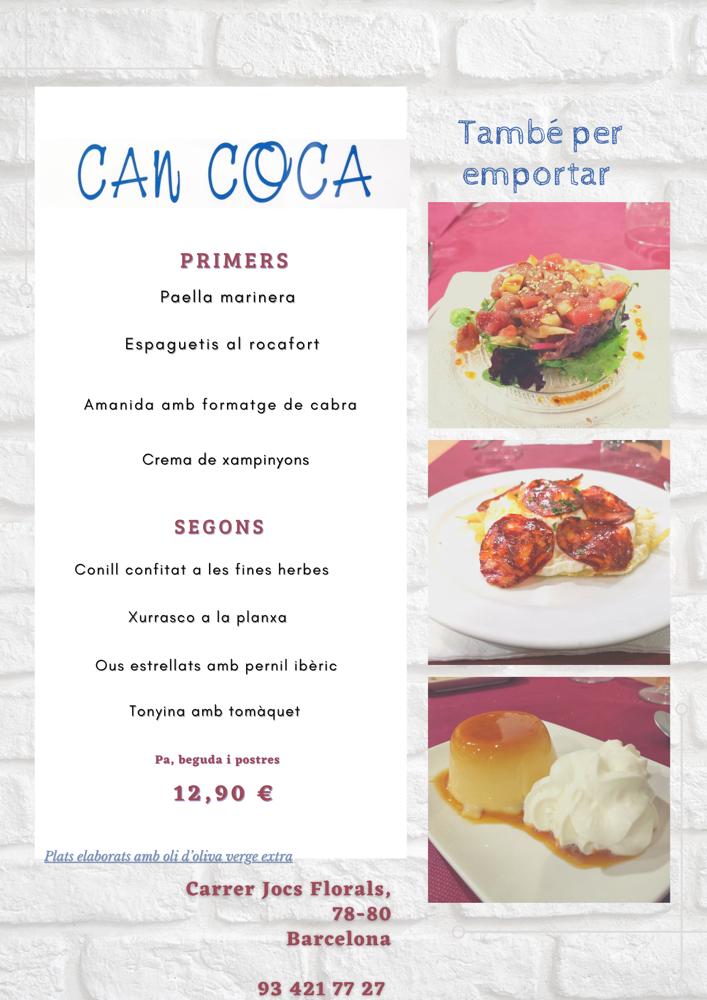 cancocabcn's tweet photo. Bon dia! Per aquí deixem el menú de la paella d'avui. https://t.co/phZUxNMMxy