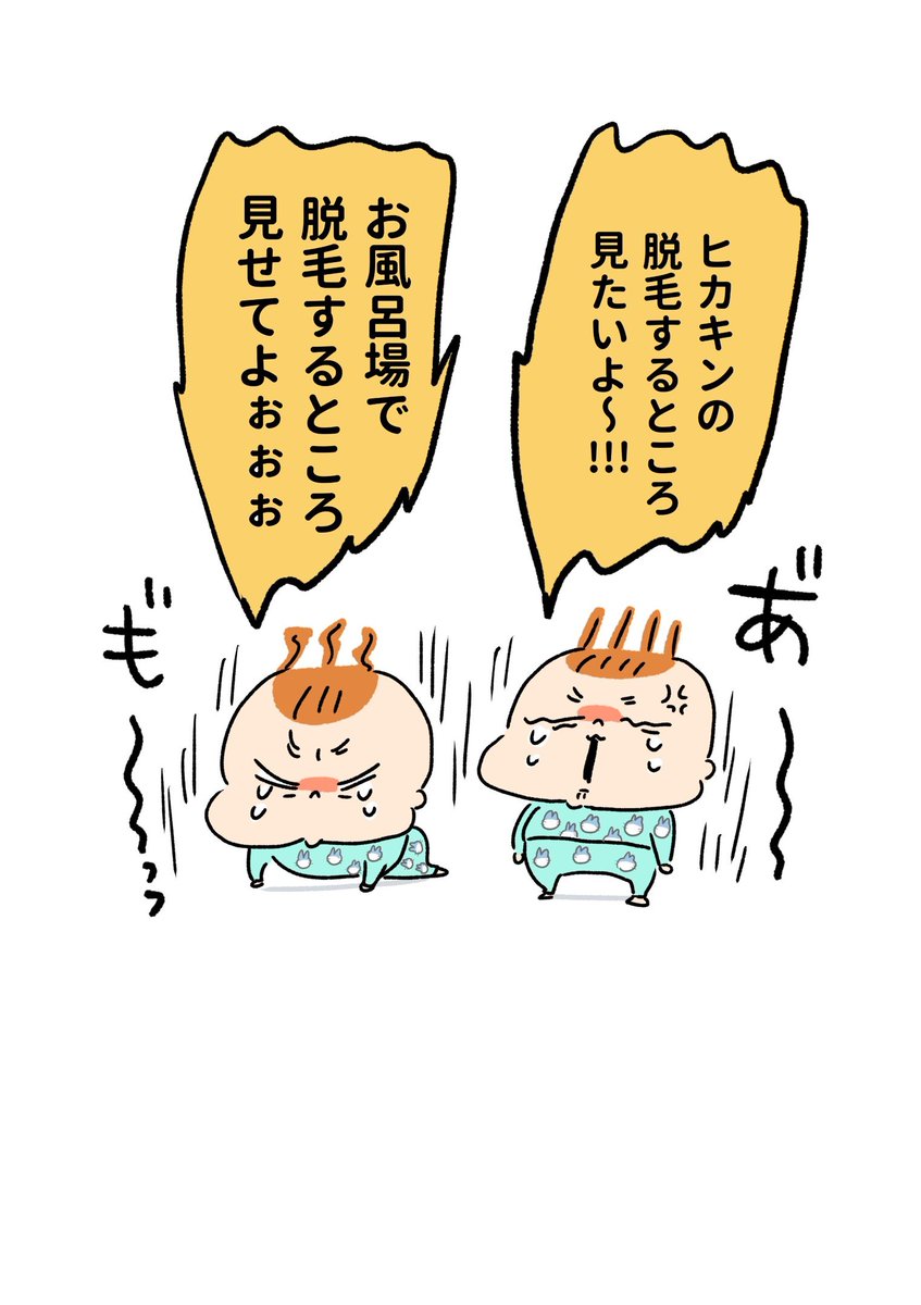 「ヒカキンさんのどんな所が好きなん?」
👶👶「脱毛しようと頑張ってた所」 