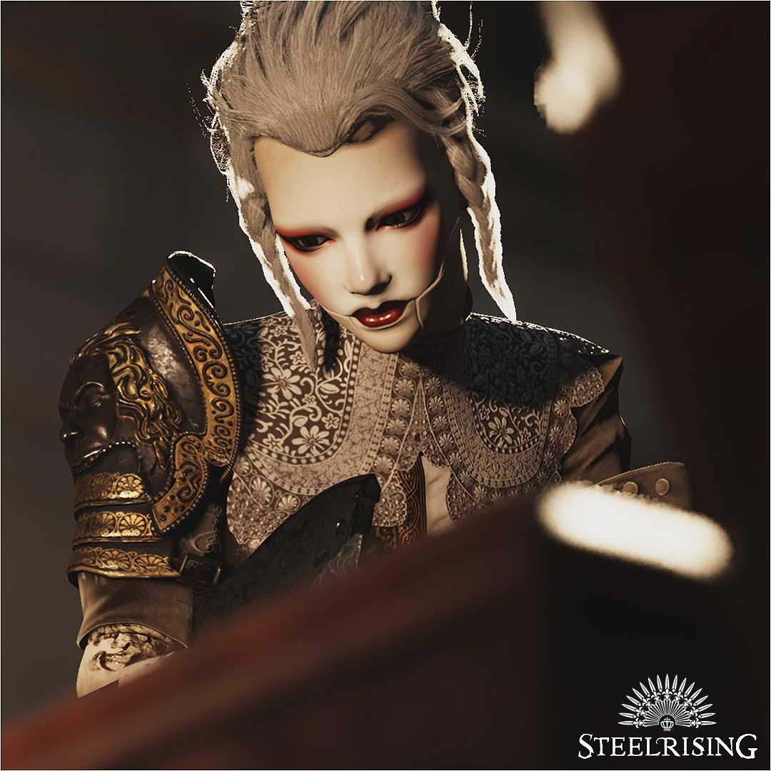 PlaySteelrising's tweet image. Are you looking at an empty shell, or is it concivable to imagine an automaton with emotions?