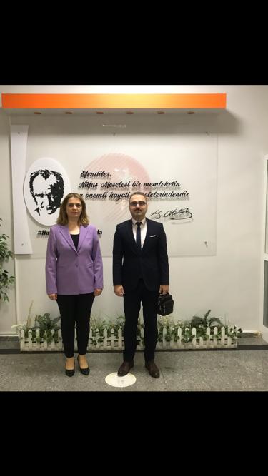 Değerli İl Müdürüm Sayın Aysel KARABİBER e yeni görevinin hayırlı olmasını diliyor ve nazik kabulü için kendilerine teşekkür ediyorum.
@aysel_karabiber 
<a href="/kirikkalenufus/">Kırıkkale İl Nüfus ve Vatandaşlık Müdürlüğü</a>