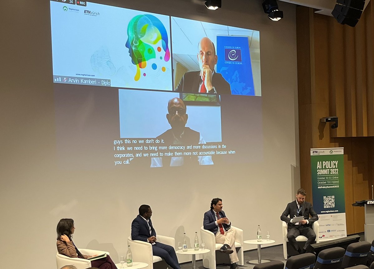 Melissa Newham (@melissa_newham) on Twitter photo Insightful discussions on how to think about regulating AI at the #AIPolicySummit2022 - key issues are uncertainty, creating space for experimentation and the digital divide <a href="/ellliottt/">Elliott Ash</a> <a href="/_AZarra/">Antonella Zarra</a> <a href="/Amar4Odisha/">Dr. Amar Patnaik</a> <a href="/JKleijssen/">Jan Kleijssen</a> <a href="/DrDadhichsaab/">Prof (Dr) Avinash Dadhich</a> Insightful discussions on how to think about regulating AI at the #AIPolicySummit2022 - key issues are uncertainty, creating space for experimentation and the digital divide <a href="/ellliottt/">Elliott Ash</a> <a href="/_AZarra/">Antonella Zarra</a> <a href="/Amar4Odisha/">Dr. Amar Patnaik</a> <a href="/JKleijssen/">Jan Kleijssen</a> <a href="/DrDadhichsaab/">Prof (Dr) Avinash Dadhich</a>