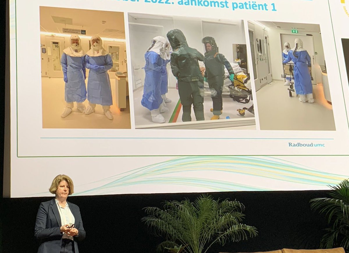 Geen vrolijk verhaal:
- #CovidIsNotOver 
- #LongCovid en #QkoortsVermoeidheidssyndroom groot probleem: goed onderzoek naar oorzaak en behandeling hard nodig
- #HighLevelIsolationUnit nodig met steeds uitbraken o.a. #ebola ergens
- volgende #pandemie komt zeker
- belang #OneHealth