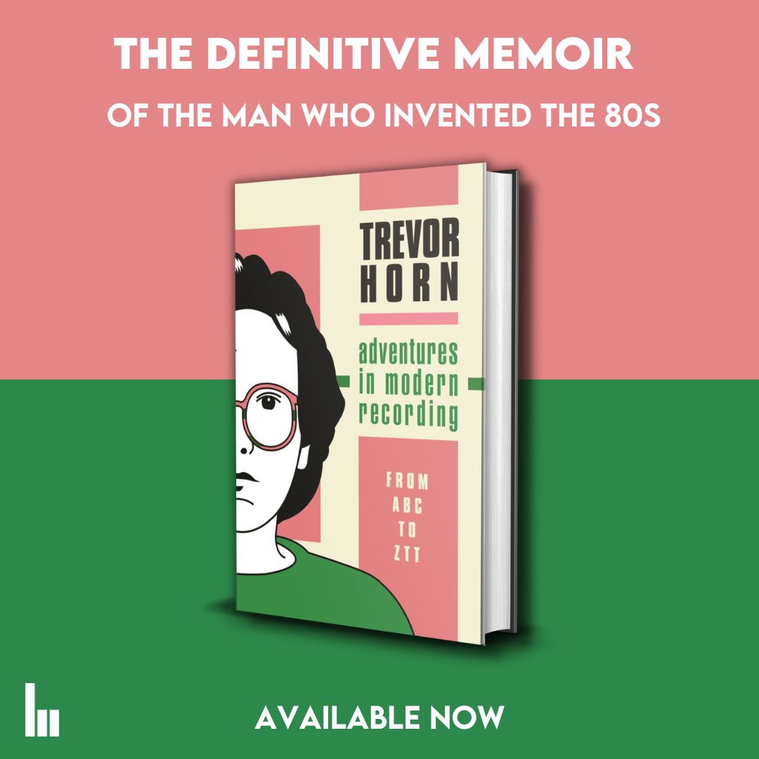 Trevor_Horn_'s tweet image. The day is finally here! My new book ‘Adventures in modern recording’ is now available to buy. I’m so thrilled to be able to share this all with you. Let me know in the comments what your first thoughts are.