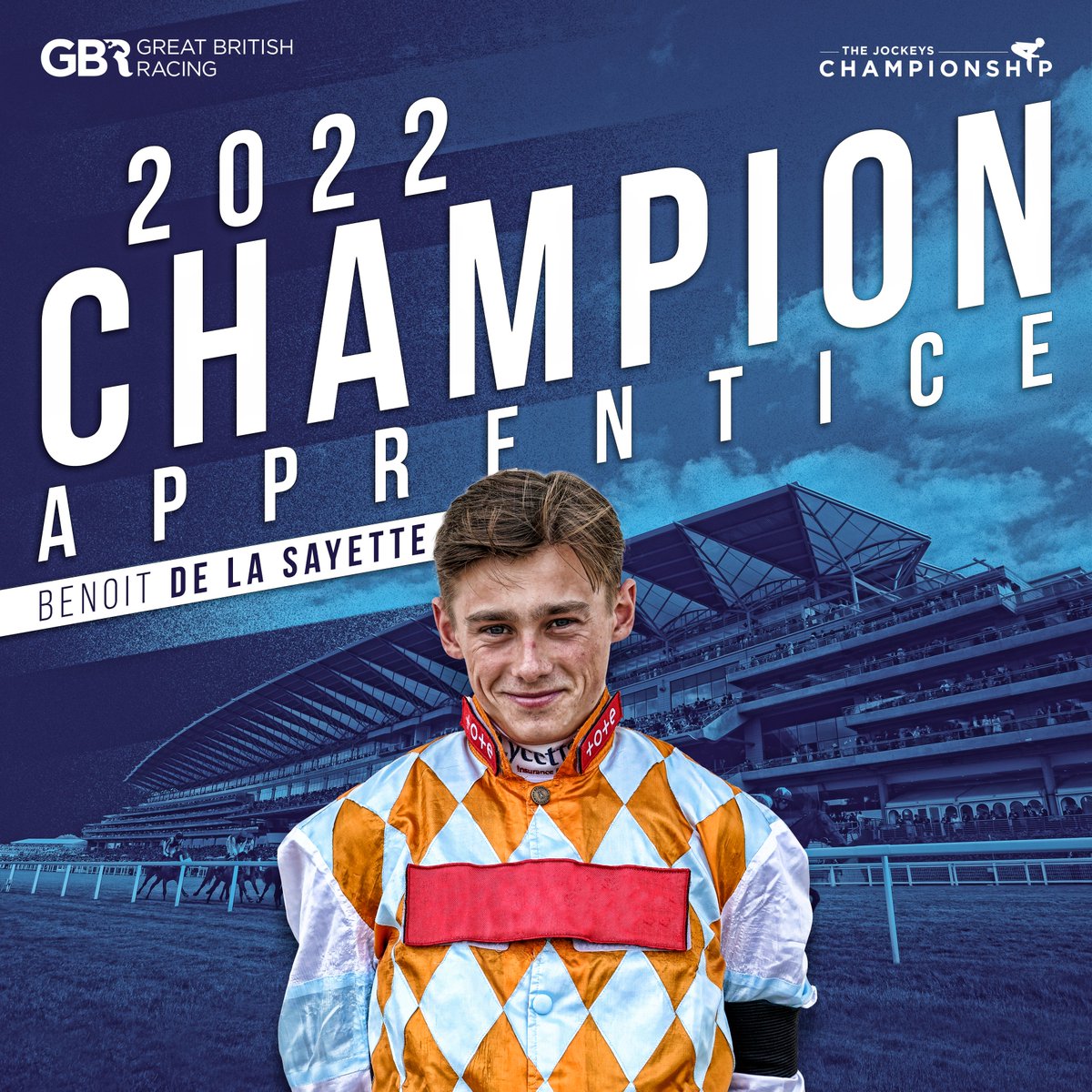 IT'S OFFICIAL 📢

Benoit De La Sayette - 2022 Champion Apprentice 🏆

A fantastic achievement and surely a very bright future ahead for the young star! ⭐