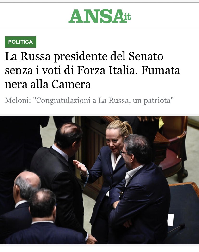 _burattinaio's tweet photo. @Agenzia_Ansa non vedo nessuna allusione #Senato #LaRussa https://t.co/3lKDhaGftJ