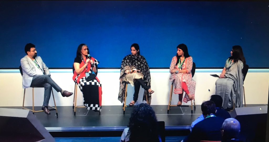 SesameWrkshpIND's tweet photo. Conversations within digital communities provide key insights to answers that we want to deliver. To help provide the solutions needed, @SesamewrkshpIND with Caring For Each Other initiative heart its audiences while creating content. - @sonalikhan at the #metahealthsummit https://t.co/Qj8cYkABZC