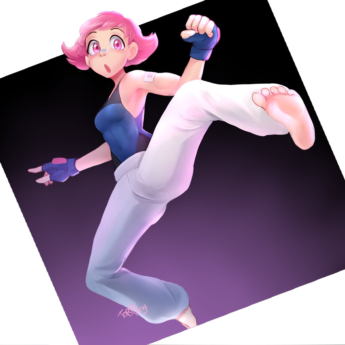 High Jump Kick!