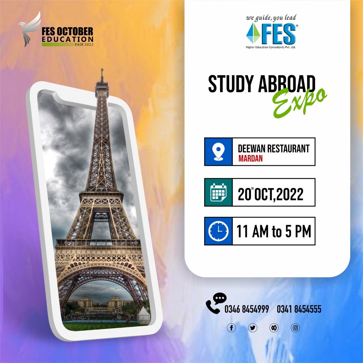 Osama3213R's tweet photo. FES Consultants as a prominent and trusted organization in the field of Higher Education Consultancy due to several factors such as professional expertise, guidance &amp; best university placements along with visa approvals.
#StudyAbroadExpo https://t.co/sErSegtppZ