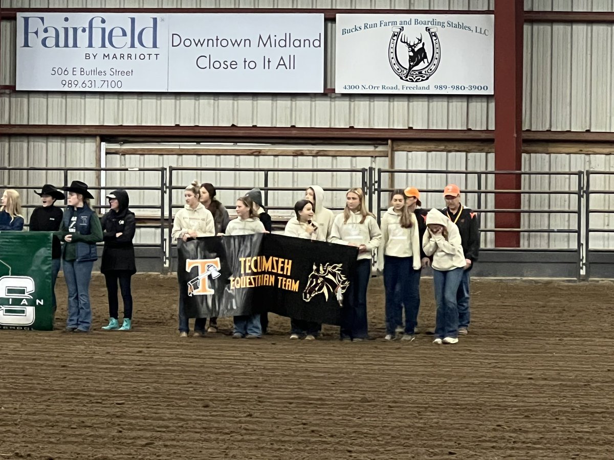 Tecumseh High School Equestrian Team tweet media