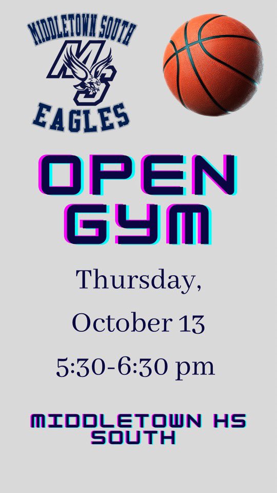 Open gym tonight!! 💪🏻💪🏻 <a href="/southladyeagles/">MHSS Girls Bball</a>