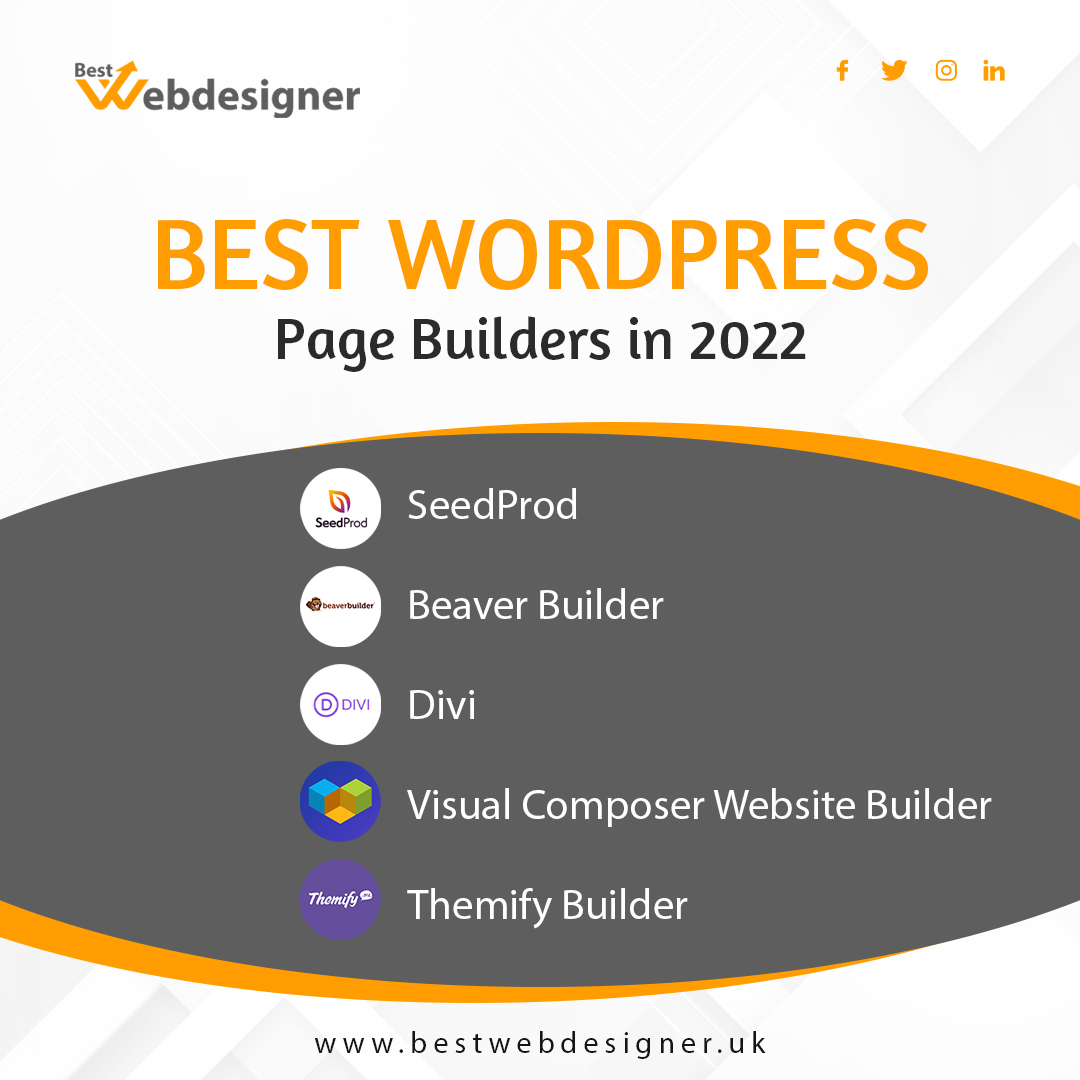 webdesigneuk's tweet photo. Know about the best WordPress page Builders in 2022.
.
Link- https://t.co/Ncxzc0NJTr
DM - +443330117370
#bestwebdesigner #websitedesignanddevelopment #wordpresstool #wordpresswebsite #webdesignuk #stafford #uk #services #pagebuilder #design https://t.co/mZArS3TTUi