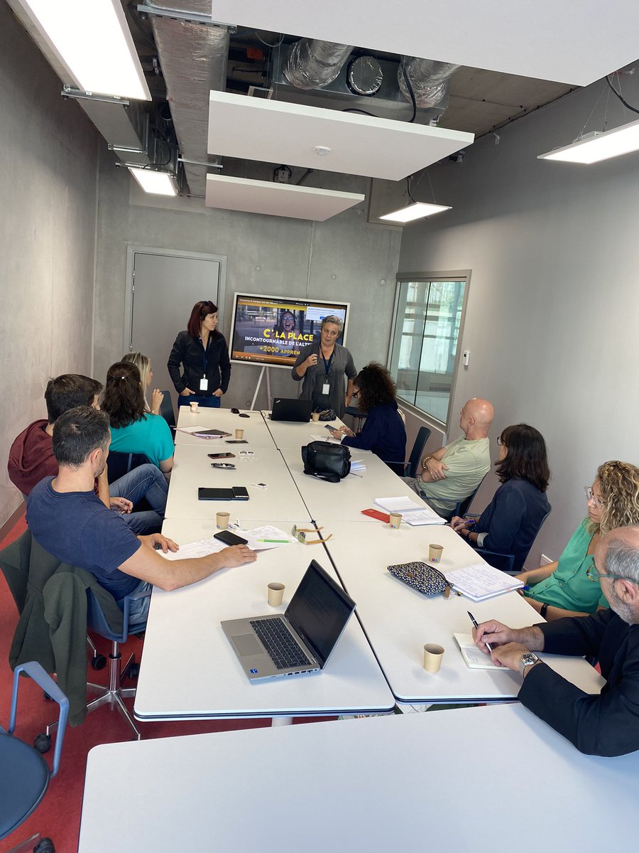 Un cadre exceptionnel et une ouverture aux partenariats..beau moment au #campussuddesmetiers Tout est mis en œuvre pour en faire un lieu que l’on a envie d’appeler une « Haute Ecole de l’Apprentissage » valorisant ainsi la formation professionnelle et les métiers. Bravo,Merci👍👏