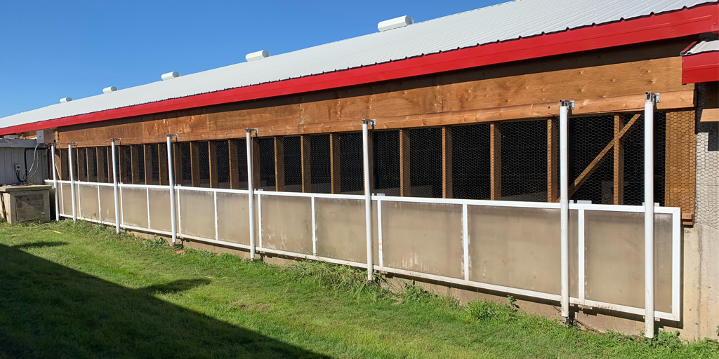 Another successful install! These ClearVu panels at Minnema Hog Farms in Dutton, ON were recently put in by our service team.

#naturalventilation #hogs #curtainsystems