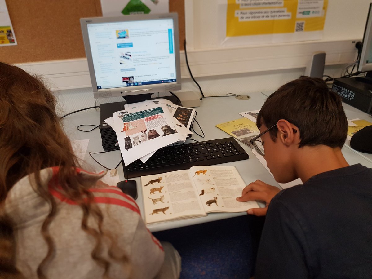 ernaux's tweet photo. Le #CDI en ébullition 🔎🔎 documentaires sur les animaux #esidoc #Segpa #coanimation https://t.co/75J65RaVG1