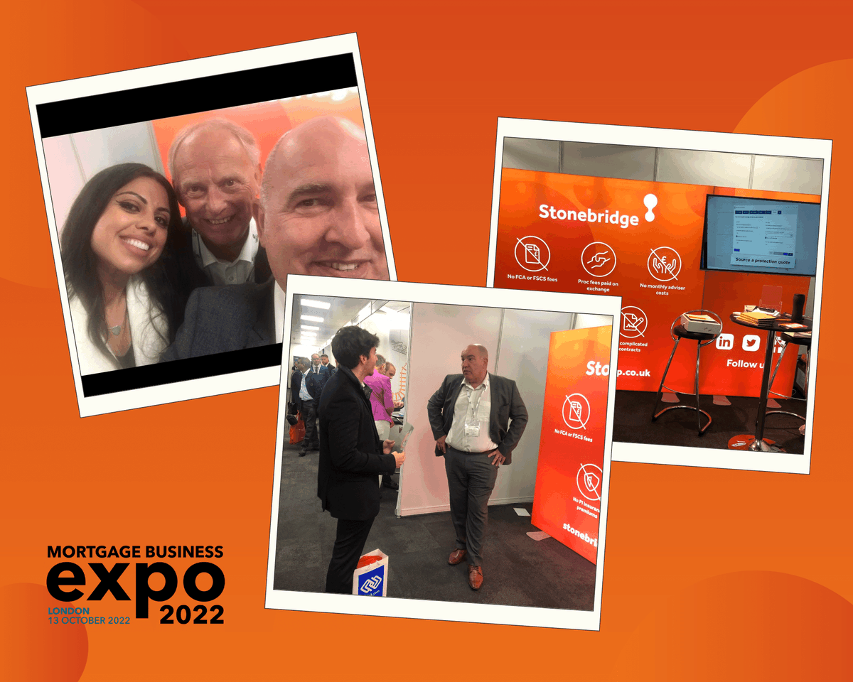 Stonebridge_Grp's tweet photo. There's still time to pop at say hello to Gary and Rob - Stand 42 at #MBE_London #MBE22 #Stonebridge #MortgageNetwork https://t.co/EieLukRzDG