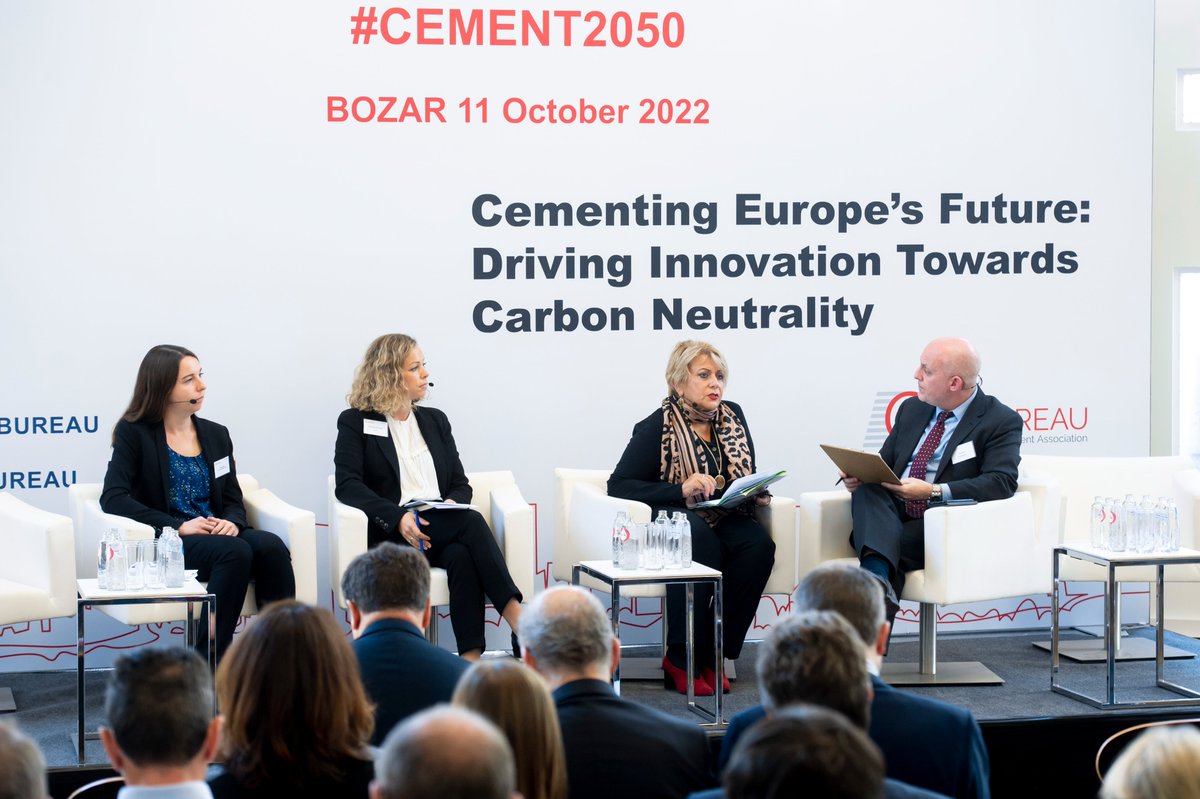 Cement_Europe's tweet image. Around 100 attendees participated in-person in our annual event "Cementing Europe's Future: Driving #Innovation Towards Carbon Neutrality" that took place this week in Brussels.
Watch the full recording of the event here 📺⤵️
youtube.com/watch?v=K1Bkx3…
#CEMENT2050