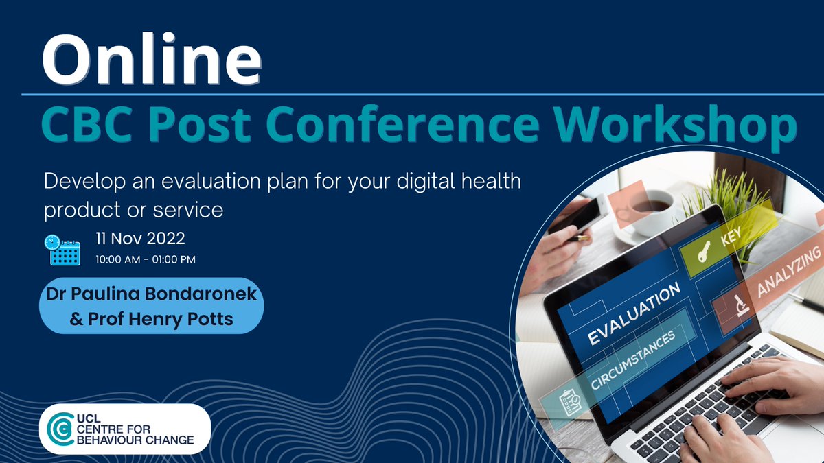 Want to learn to develop a model of how your digital product/service work to facilitate the planning for your evaluation? Join @paulinabond1 & @HWWPotts on this Post Conference Workshop Register here⬇️ tinyurl.com/2485bb3s