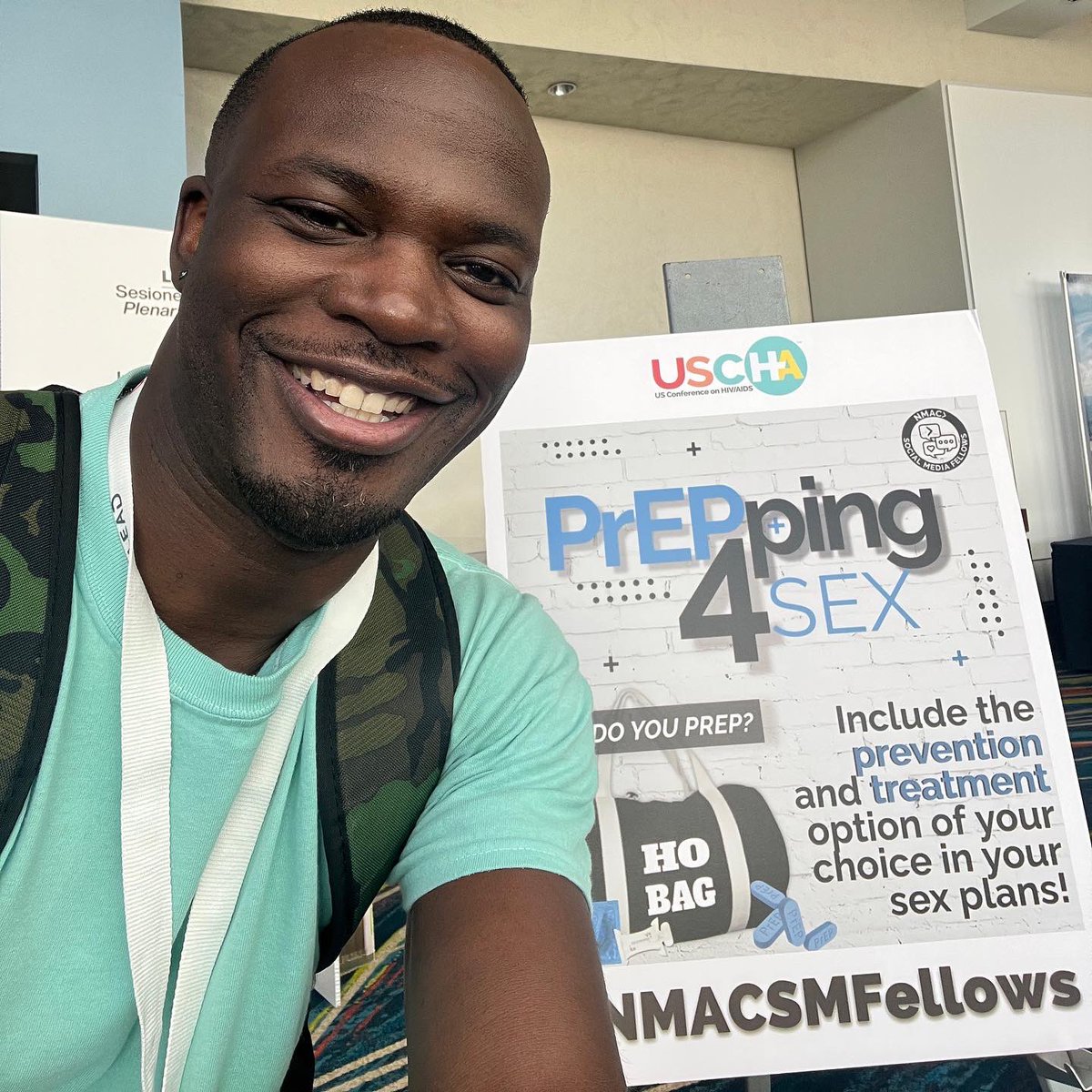 MichaelxWard's tweet photo. I’m still smiling ear to ear about the PrEPping for sex campaign launch at #uscha. I met my awesome fellows in real life and see all the awesome campaigns we worked on. Grateful for the memories. More to come!
#NMACSMFellows @nmachiv #HoBag #gmocfellowship22 #GMOC https://t.co/bLnau1ZPM1