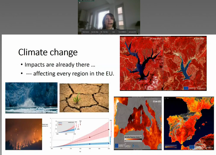 CopernicusEMS's tweet photo. 🔴Heard at the #CEMS General Assembly

Dagmar Kaljarikova, Policy Officer for the Sustainable Freshwater Management Unit at @EU_ENV:

"Together with @EU_ScienceHub we are working on the #EDORA project to create a #drought🚱 impact database and risk assessment methodology" https://t.co/wWABgPoVYQ