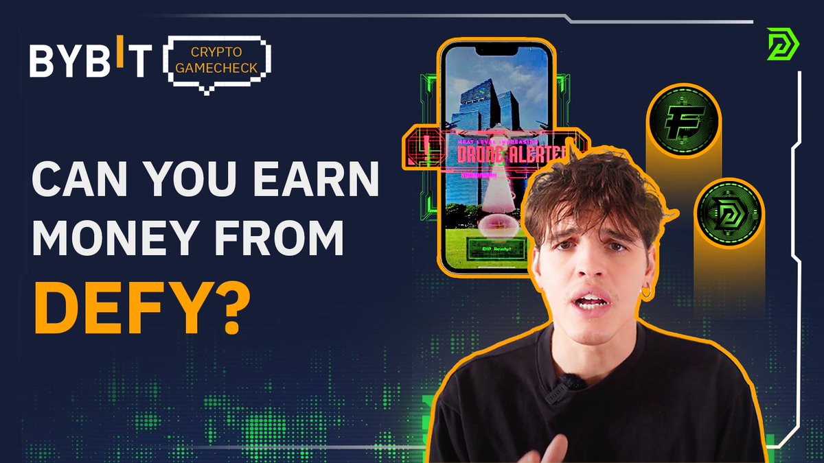 Bybit_Official's tweet photo. ๐พ ICYMI, we shared about DEFY, a move-to-earn game by @defydisrupt that combines elements of the virtual and physical worlds.
๐ฅ Stay tuned to tomorrow's episode as Andre shares his honest thoughts about the game!
https://t.co/6wR5YoFGnf
#CryptoGameCheck #NFT #GameFi https://t.co/GEgJxhwnGj
