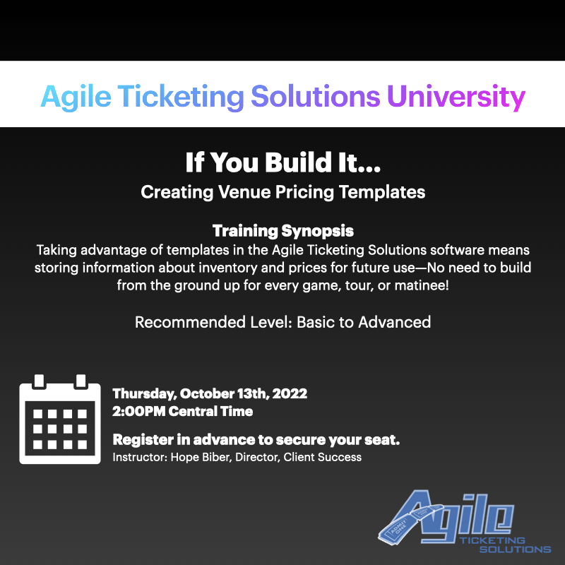 Agile Ticketing Solutions tweet media