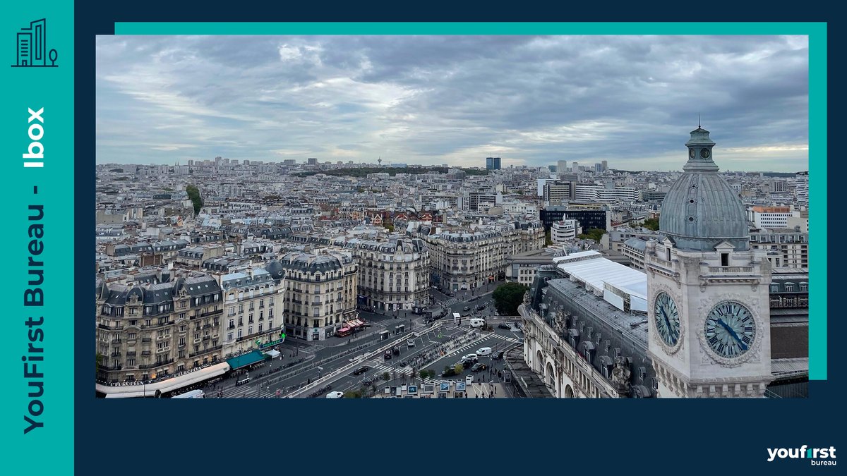 Youf1rst_'s tweet photo. Ouvrez grand les yeux ! Admirez la vue sur la ville de #Paris et la Gare de Lyon depuis notre lieu de vie #Ibox et détendez-vous sur la terrasse du bar/restaurant LAHO. 🍹 #YouFirstBureau https://t.co/UBuSCchIOk