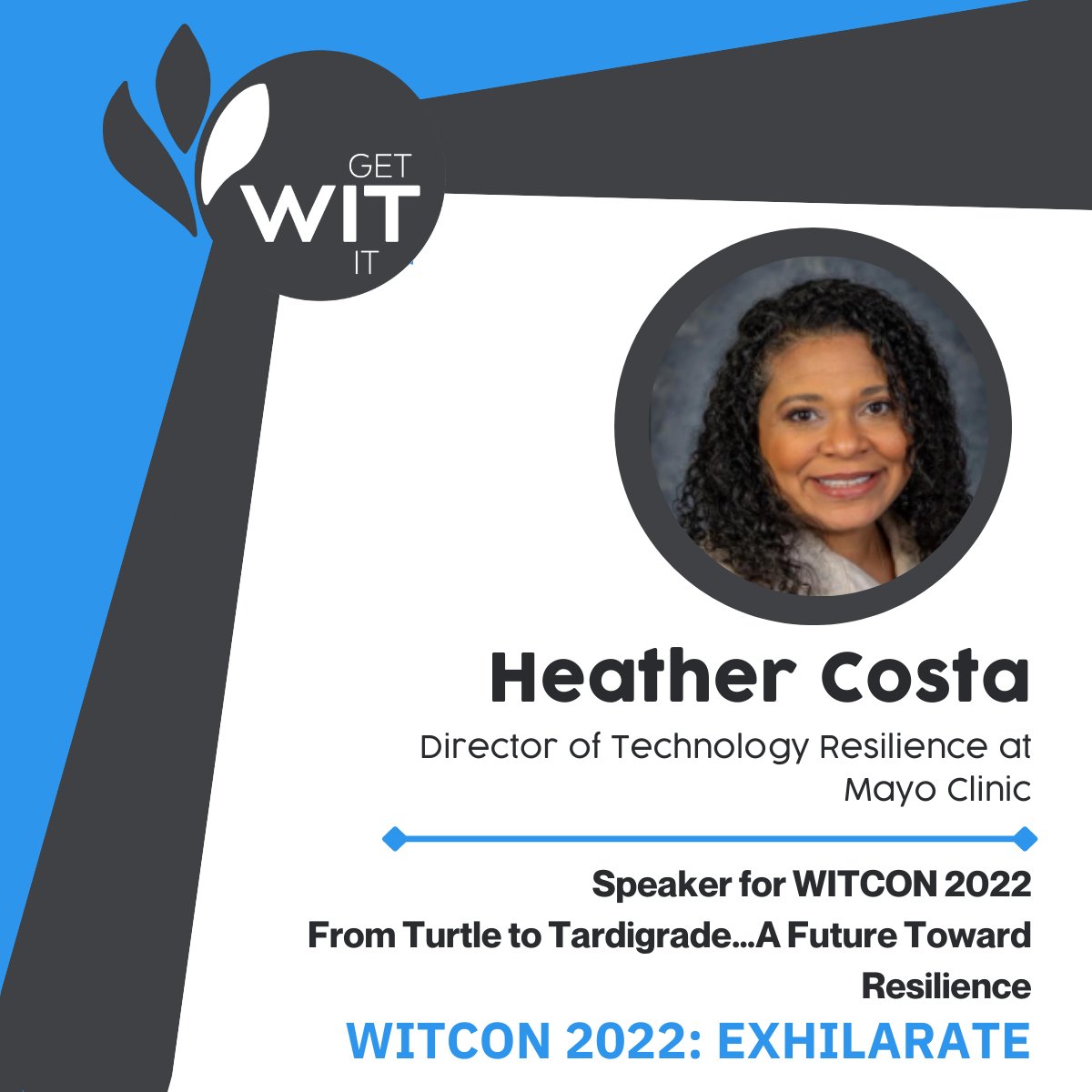 getwititCLE's tweet photo. Heather shares a personal journey from surviving to thriving, illustrating how the same concepts she applied to rechart her course are enabling a change in thinking about readiness, response, and recovery in healthcare.
#WITCON2022 #getWITit #ClevelandTech #WomenInIT https://t.co/9iQW2WsUm9