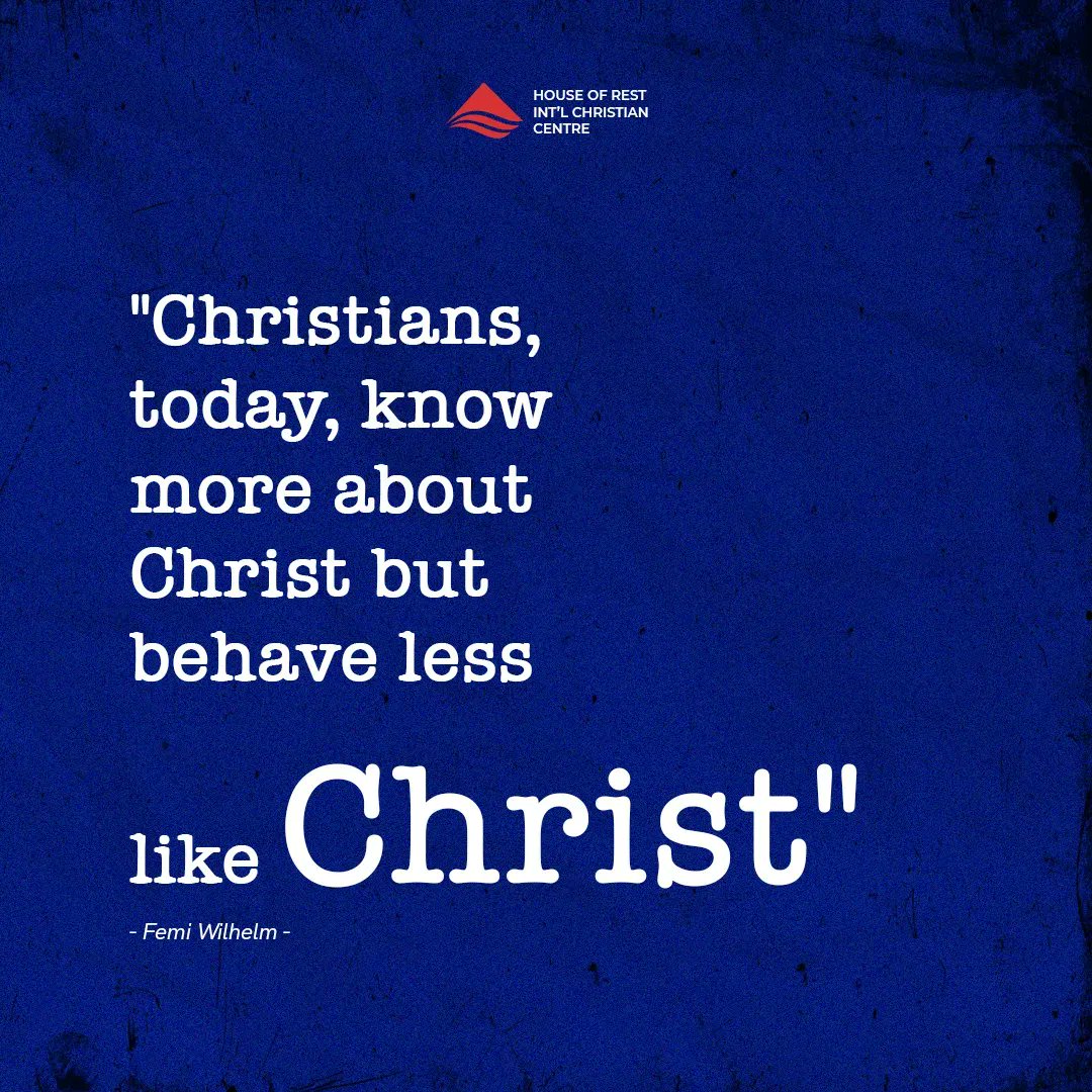horchurchng's tweet photo. "Christians, today, know more about Christ but behave less like Christ" - Femi Wilhelm

#horicc
#christians
#rising
#nigeria
#churchfornonchurch
#churchforthenonchurched https://t.co/0d8Kd2vgvd