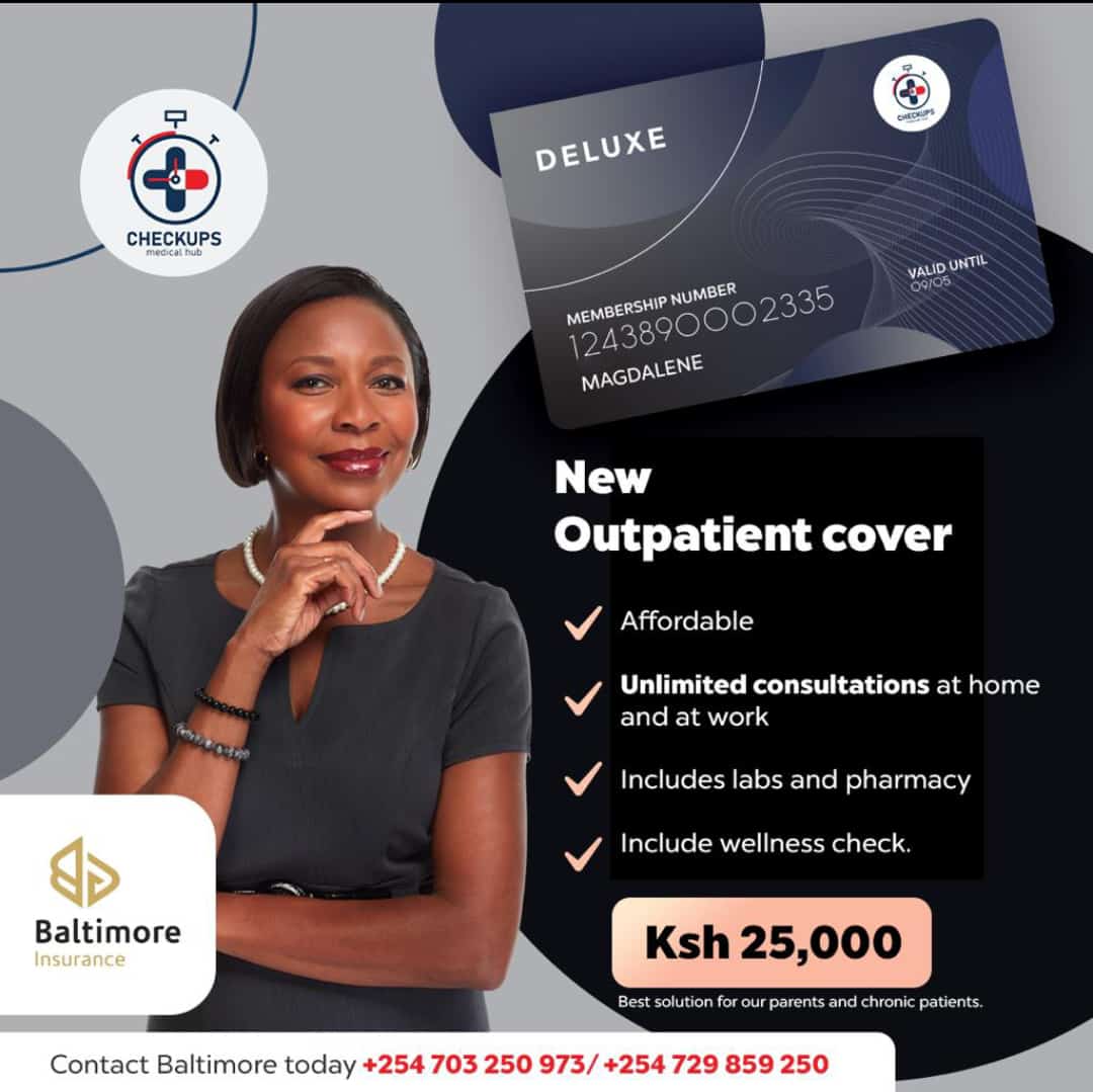 AgencyBaltimore's tweet photo. -No Waiting period
-Deluxe Package comes with UpTo 10K worth of Medication with 15% discount. 
-Unlimited Consultation among many benefits
-Kindly call us for Signing up 🇰🇪 https://t.co/LhD6C99ia7