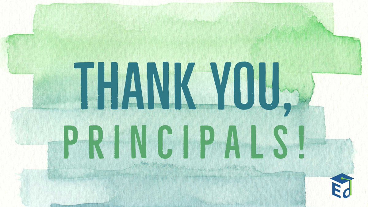 Principals: Thank you for your instructional leadership and helping teachers, students, and families succeed. #ThankAPrincipal #ThankYouThursday