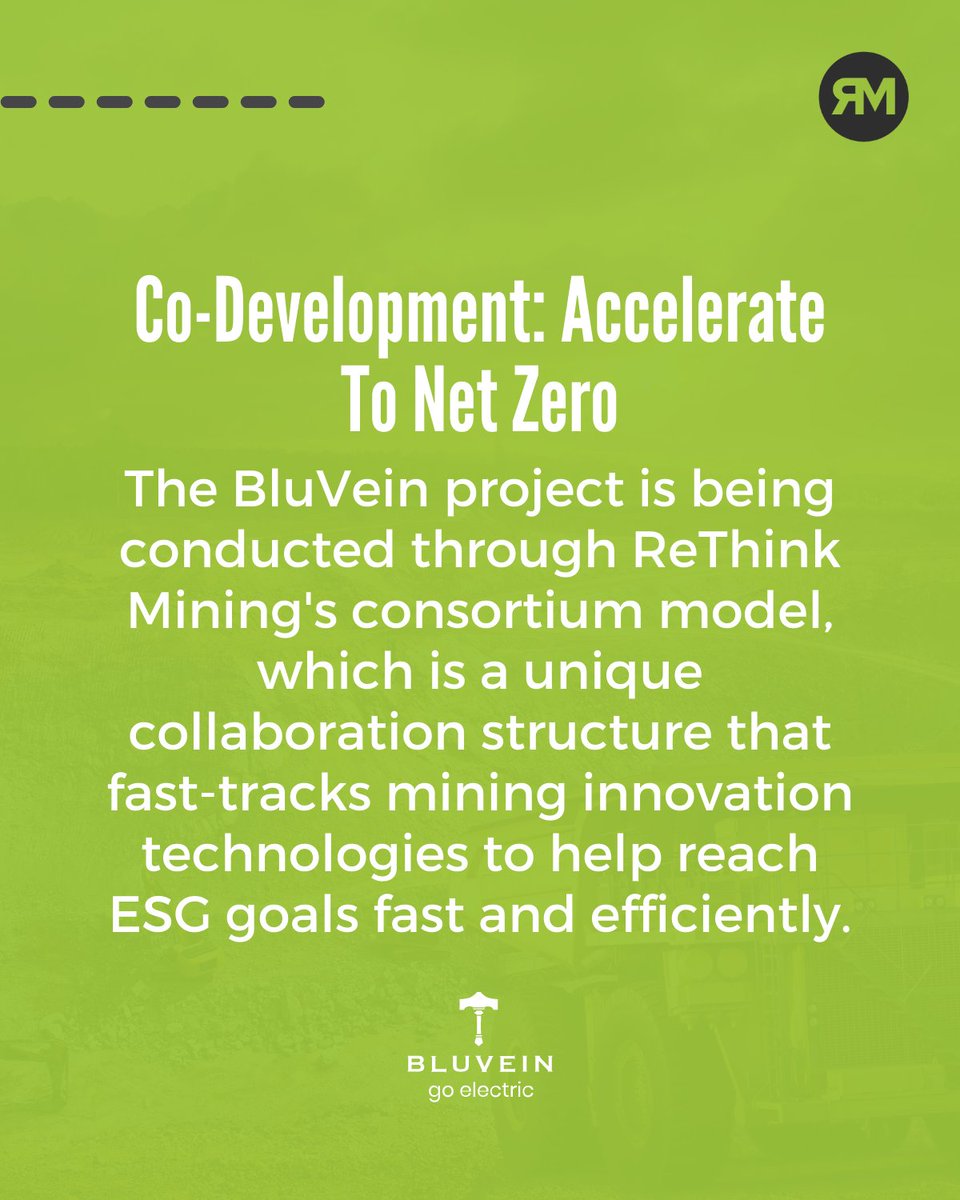 ReThinkMining's tweet photo. BluVein is a joint venture between @OlitekAU &amp; Evias and the BluVein1 consortium, managed by CMIC, is a collection of companies that have signed a project agreement that aims to enable system development and construction of a technology demonstration pilot site in Australia. https://t.co/xnjZjucemY