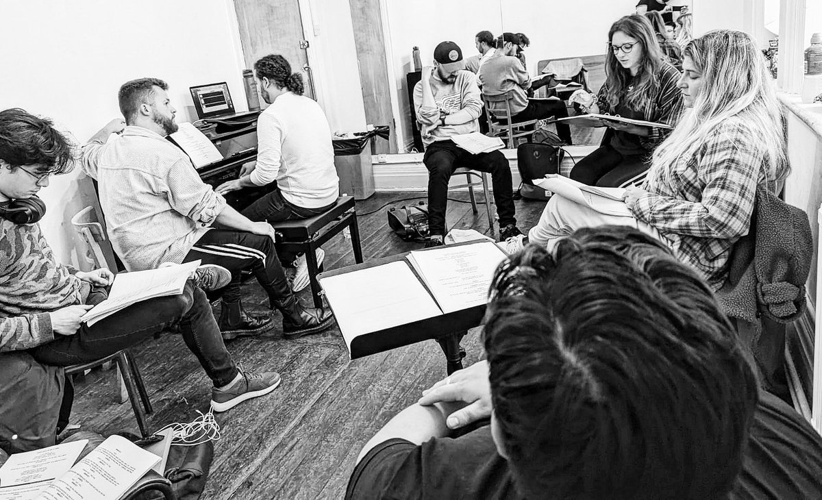 Rehearsals for #FIT are well on there way! Do not miss this hilariously dark new musical. Get your tickets. 

#NewMusical #Theatre #Musicaltheatre #Fringetheatre #newwriting #London #PubTheatre