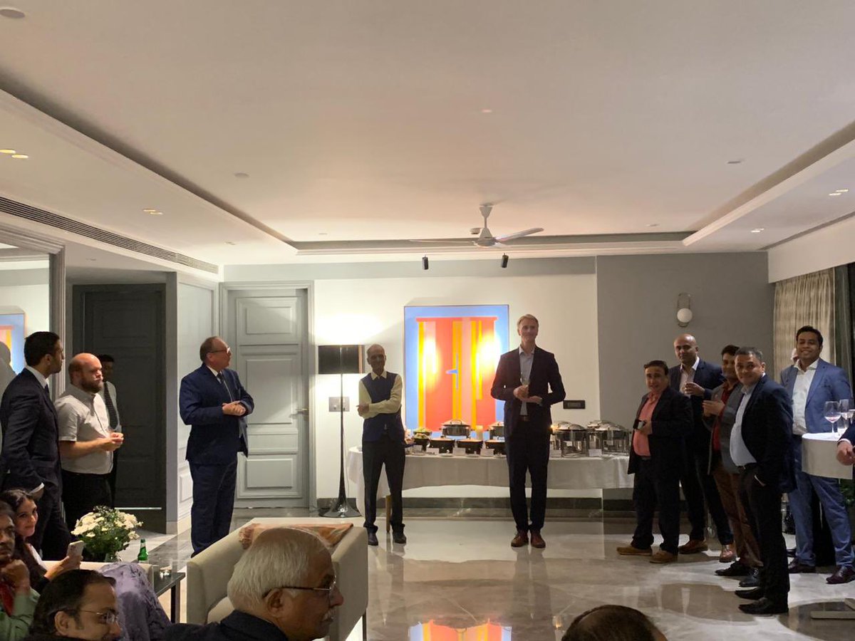 Great to have a visit to Mumbai by a business delegation from Norway organised by the Chamber NICCI <a href="/norwayindia/">NICCI</a> Happy to host a seminar w/🇳🇴 companies in India sharing their experiences, and also to host a networking reception. <a href="/nbaiindia/">NBAI</a> <a href="/norwayinindia/">NorwayinIndia</a> <a href="/InnovasjonNorge/">Innovasjon Norge</a>