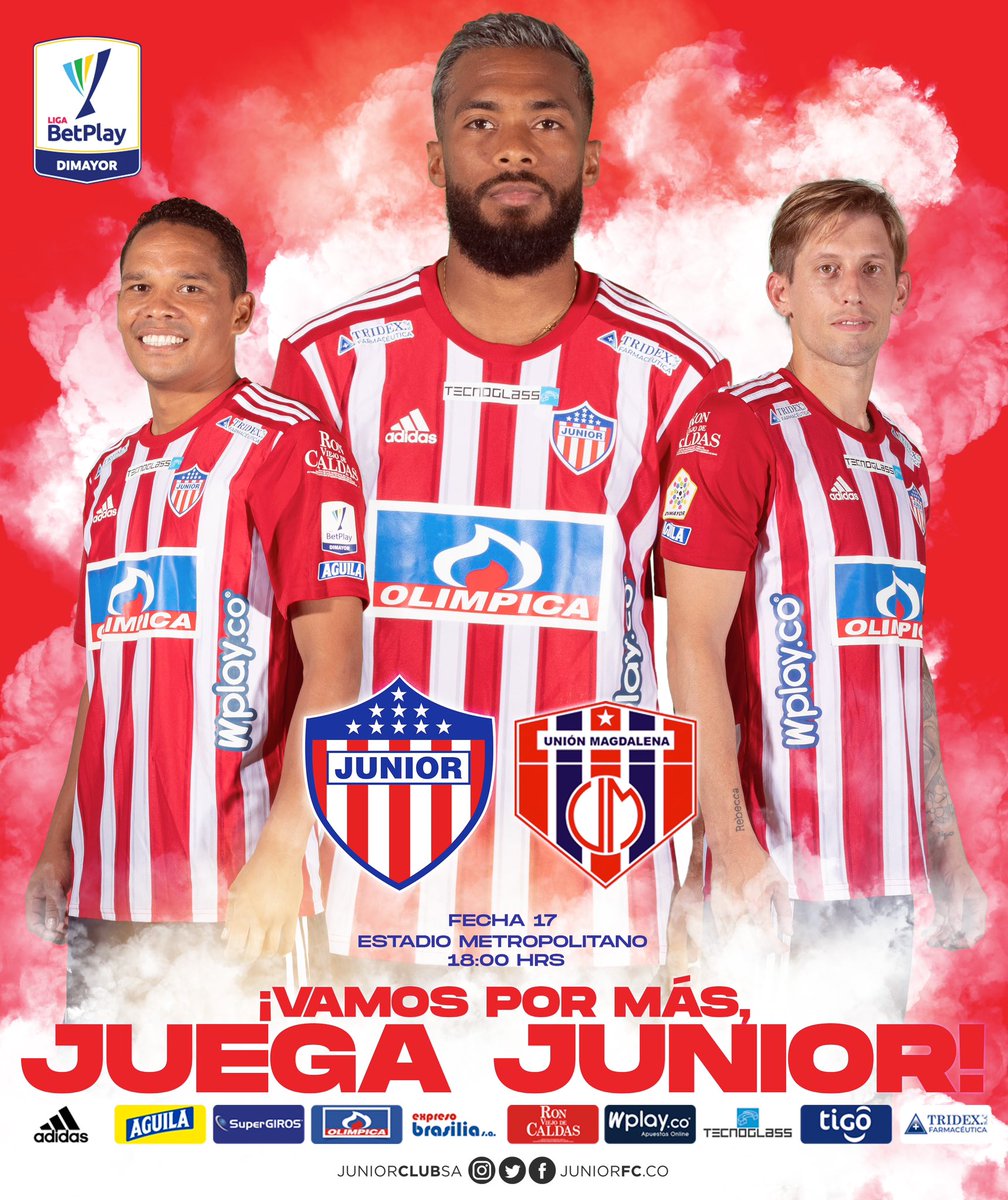 JuniorClubSA's tweet photo. ✊🏽♥️¡HOY JUEGA JUNIOR!

#VamosJunior🔴⚪️🔵 https://t.co/fELAO6eoAw