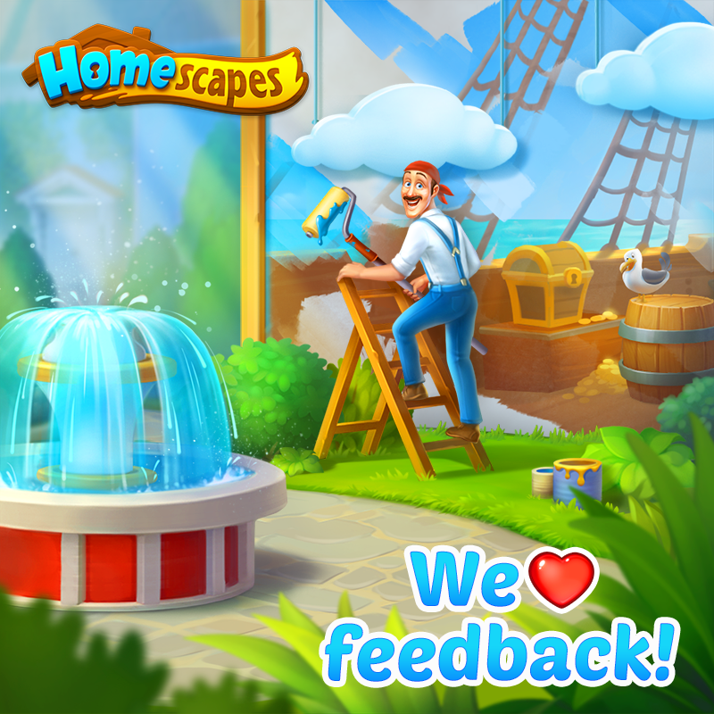 Homescapes on Twitter 
