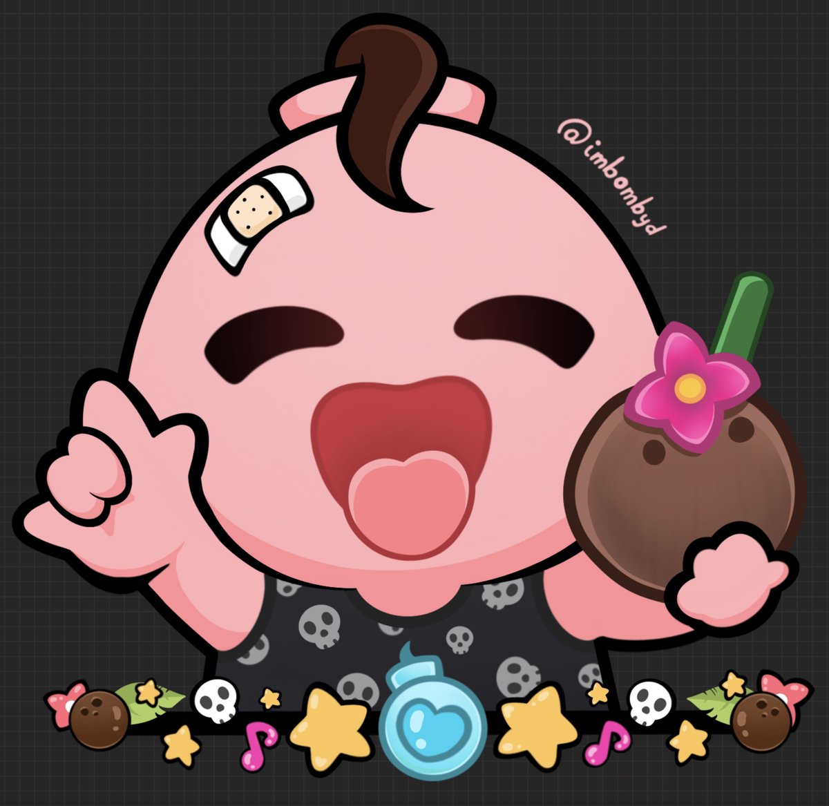 imBombyD's tweet photo. 🎃 BombyDex I Channel Points Redeemable 2022

This bombling will officially be obtainable with channel points on my stream starting with tomorrow.

Do you know which unique stream moment it represents? ^_^ https://t.co/pGHPd5abtp