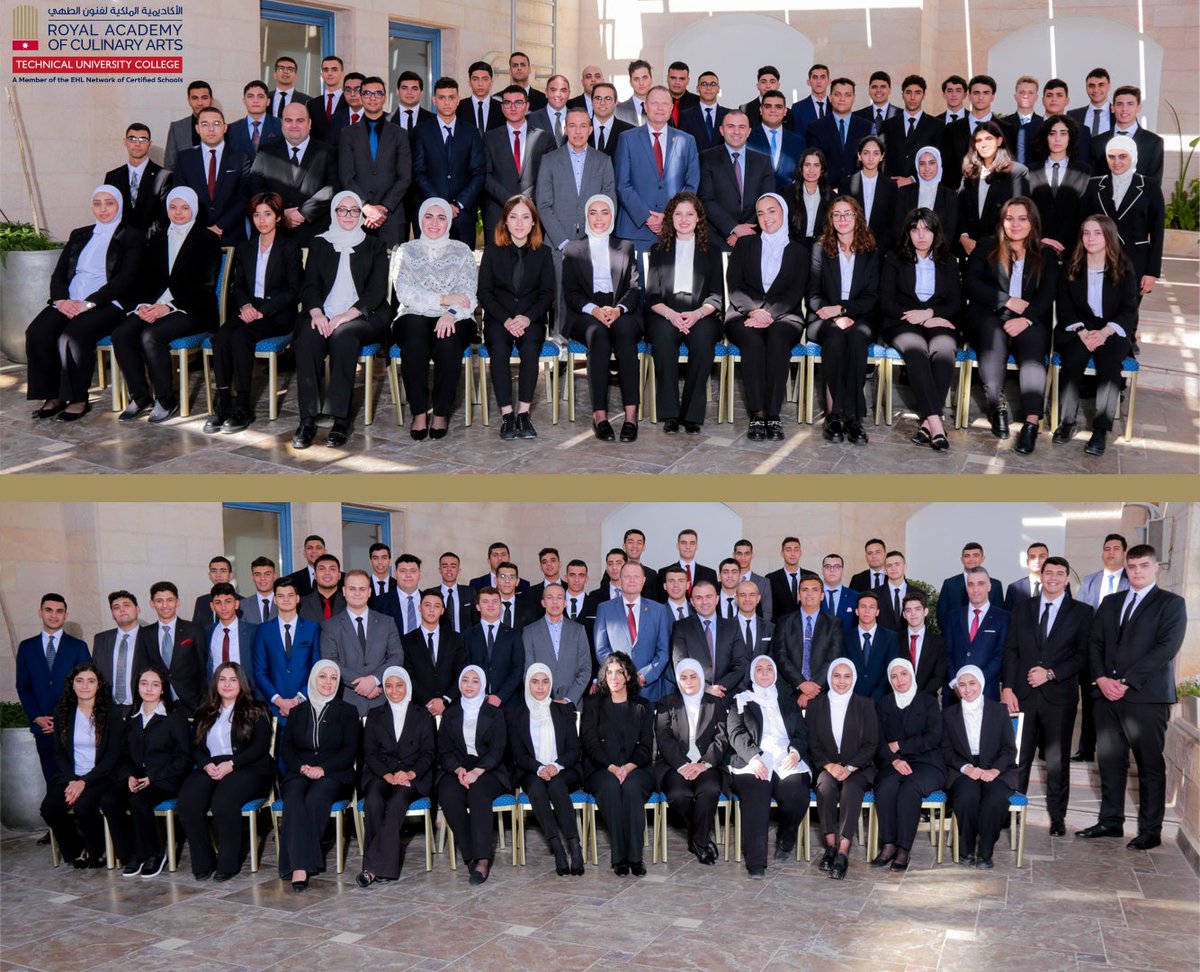 نرحب بانضمام اكثر من ١٠٠ طالب وطالبة في الاكاديمية ببرنامجي #البكالوريوس في إدارة الطعام والشراب و الدبلوم في فنون الطهي!

شكرًا لكم لاختياركم ما يناسب #شغفكم ولنقودكم في رحلة تعليمية مثرية!