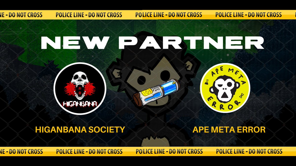 Apemetaerror's tweet image. We have a new partner !!
@Apemetaerror x @HiGanSociety 

💫It seems like a great chance right now, to establish a link between the two communities. We hope a wonderful work together.

Stay tuned for more fun. 🤝