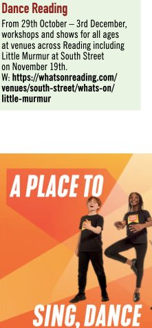 _DanceReading's tweet photo. Great to see #dancereading featured in the latest @PrimaryTimes alongside other October treats in #rdguk & beyond! https://t.co/wXK2W6T4dl
