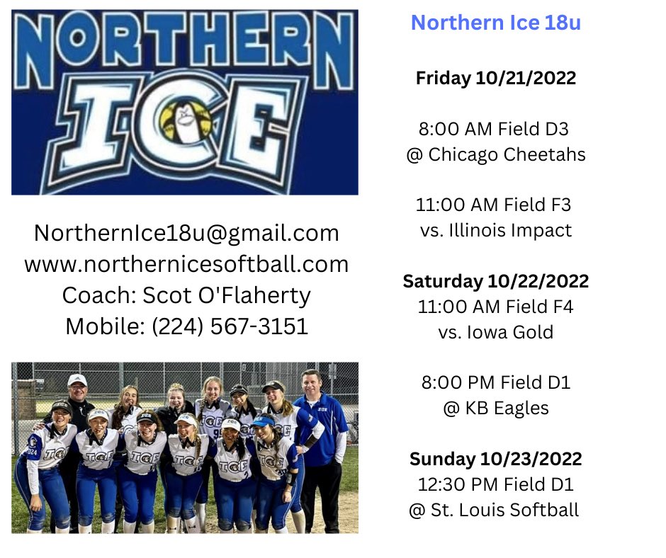NorICEfastpitch's tweet photo. #fearthepenguin #stlouisshowcaseI https://t.co/OpYpXSHrZN