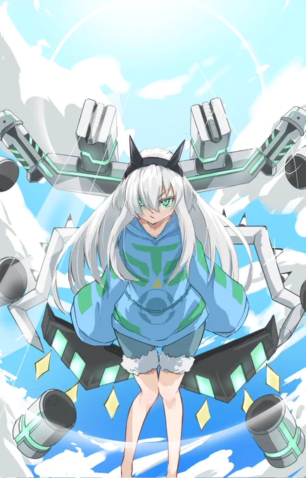 ( )る〜さんのイラスト描かせてもらいました! #フォロワーさんの絵を自分の絵柄で描く 