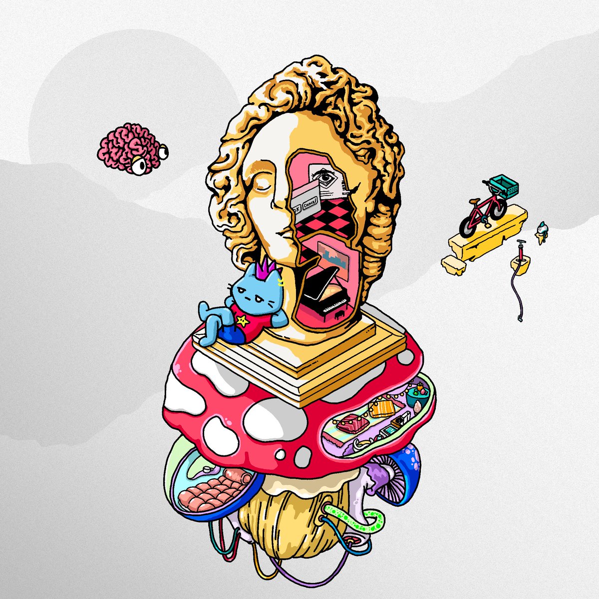 LofiLoftsNFT's tweet image. We are thankful for our early adopters and @dfinzer was definitely one of our early loft owners. 

We decided to show our appreciation by giving his @coolcatsnft a new home!

Looks like she got very comfortable already in her new loft 😺🏠 Wdyt @cloncast? 

#LofiLofts #CoolCats