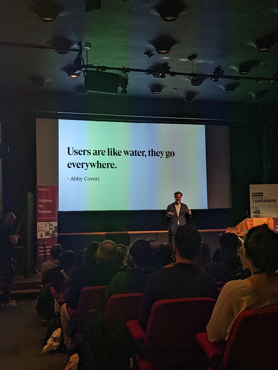 'Users are like water, they go everywhere' <a href="/carlrc/">carl collins</a> #InteractLDN