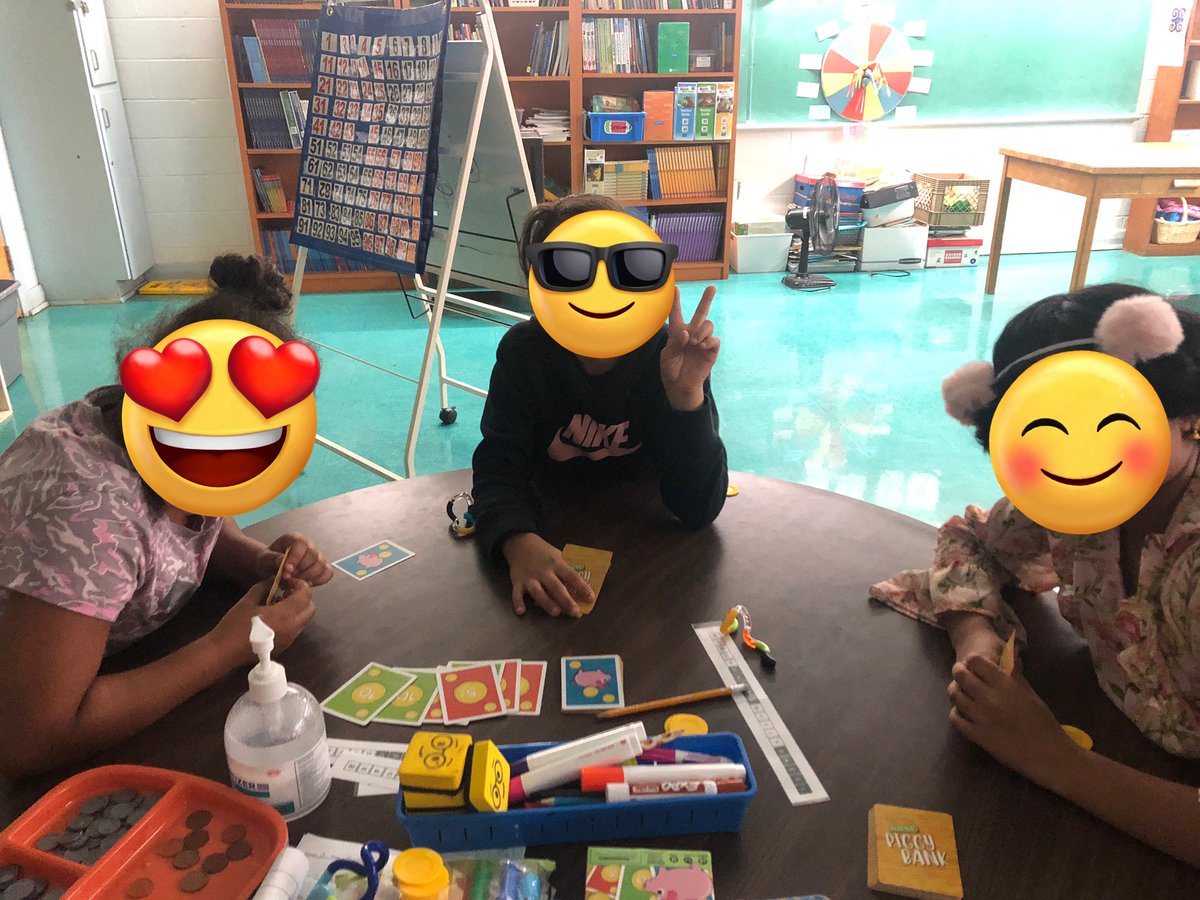 Ss loving this great Dollarstore find. Adding a cumulative amount, strategy on which amount to play or which special card to use, and of course lots of fun! Wishing I had picked up several more boxes for a full class set. @HarbourViewElem #HRCEmath