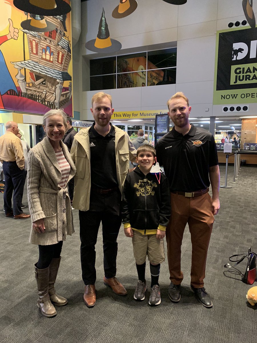 hopefulpam's tweet photo. Thanks @IndyFuel for hosting a great time at @TCMIndy! My nephew is a member of Nitro’s Kids Club, so we got special treatment. 🔥😉 Ready for hockey! 🏒🥅😃 #GoFuel! https://t.co/mZ6K2s8ntN
