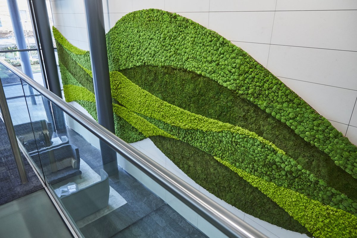 🟩 Project Highlight 🟩

How big can a Moss Wall be? Simple, as big as you want it to be! 

#mosswalls #greenwalls #interiordesign #biophilicdesign #biophilia #ideas #workspacedesign #designinspiration