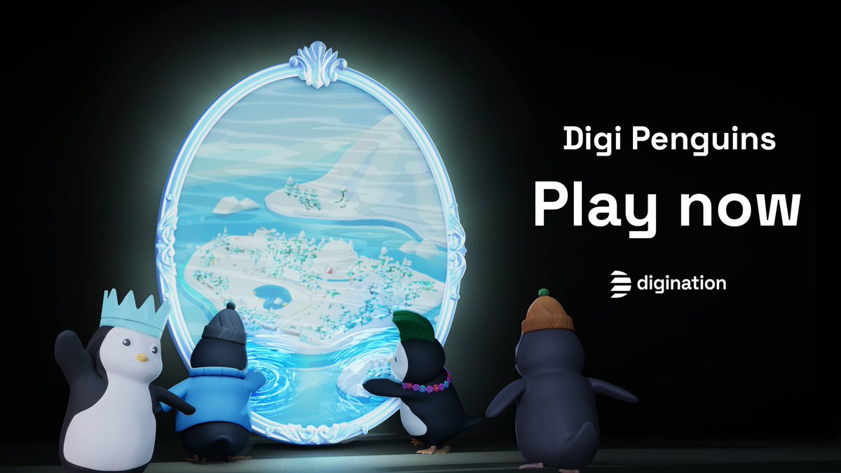 GM Digi Pengs, we are in game!

Follow the link and PLAY NOW
digination.io/#/play

Join us soon to receive the Soul Bound Credits!
