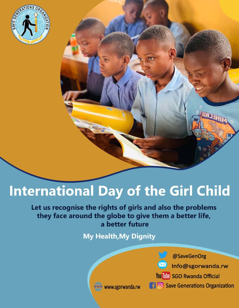 SaveGenOrg's tweet photo. #GirlChildWeek Continuing to celebrate the Girl Child week, let us recognize the rights of girls & also the problems they face around the globe to give them a better life & a better future. #IDGC2022 https://t.co/j3vozu4WHC