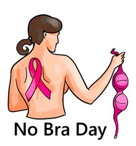 Fulani_Tutor's tweet photo. Let’s beat Cancer!!

women are encouraged to go braless as a means to encourage breast cancer awareness. https://t.co/ibwh1T4FjD